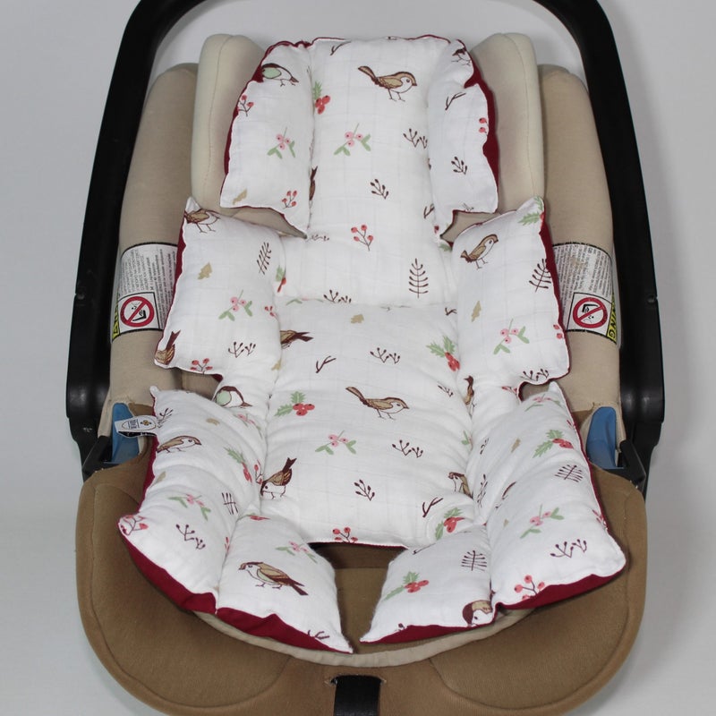 Atölye Eda Muslin Stroller Cover Cushion Pouch 3 Pieces - Image 4