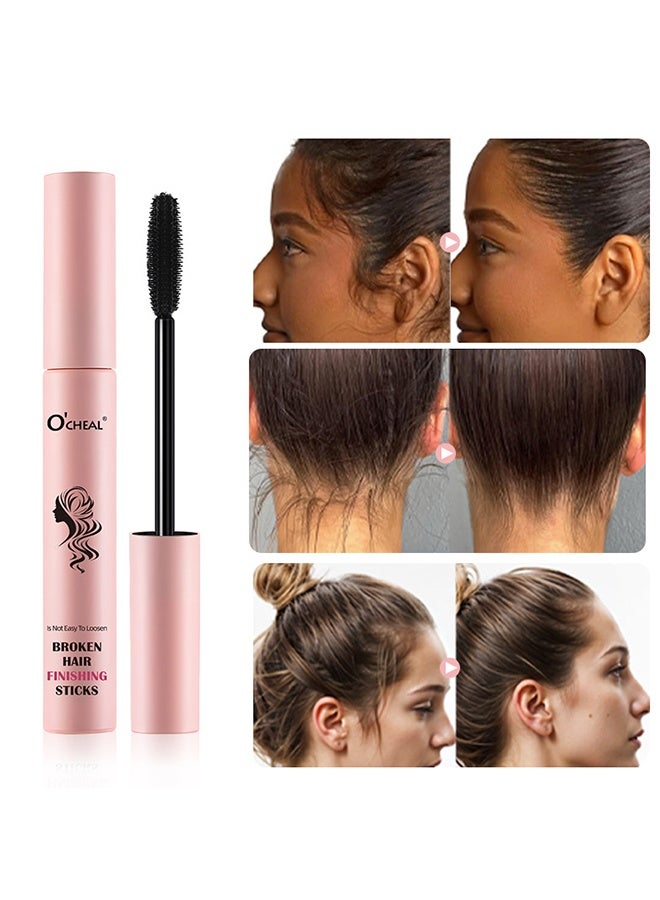 OCHEAL Broken Hair Finishing Stick, Hair Styling Wax Stick, Hair Finishing Stick, Hair Mascara Styling Gel Refreshing Not Greasy Fixing Bangs Stereotypes Cream For Girls Women  - Image 1