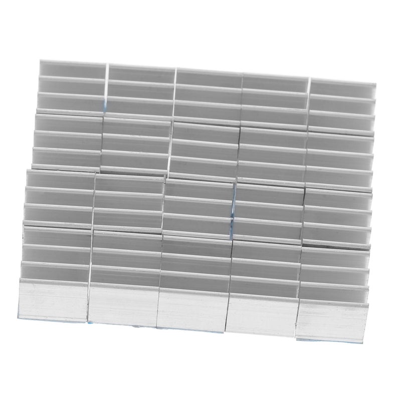20Pcs Adhesive Heatsink Blocks for Cooling Electronic Chips and Routers Easy Installation High Efficiency Thermal Dissipation - Image 2
