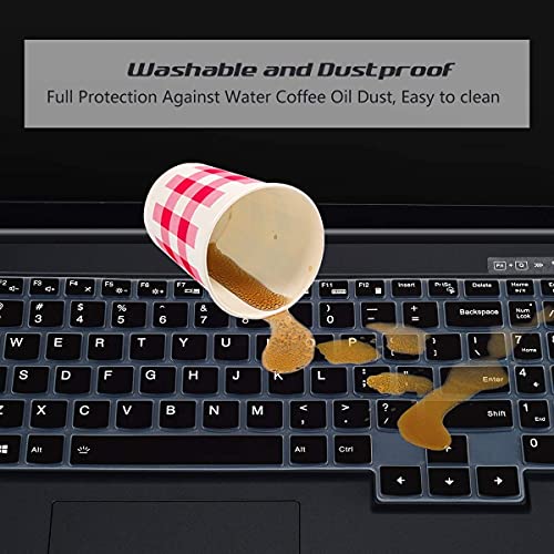 Vnj Accessories Silicone Keyboard Skin Cover For Lenovo Legion 5 / Legion Slim 5I / Legion Pro 5I / Lenovo Loq & Legion Pro 7I | Lenovo Ideapad Gaming 3 3I 15.6Inch & 16Inch Gaming Laptops (Black) - Image 3
