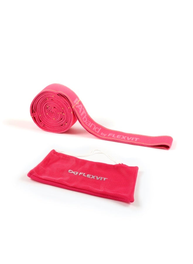 FLEXVIT Yogaband – PATband soft, Versatile Band for Yoga & Pilates, Allows Deep Stretch & Core Activation - Image 1
