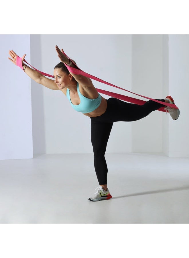 FLEXVIT Yogaband – PATband soft, Versatile Band for Yoga & Pilates, Allows Deep Stretch & Core Activation - Image 4