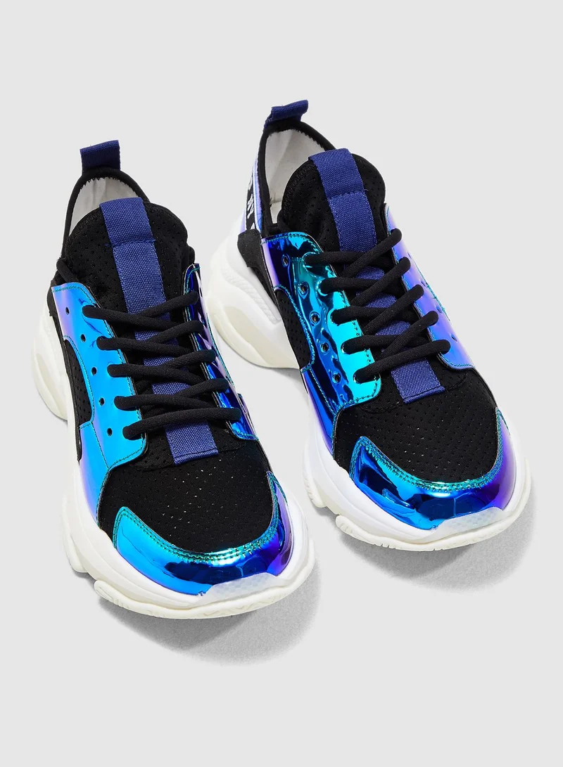 STEVE MADDEN Ajax Chunky Sneaker - Black Multi
