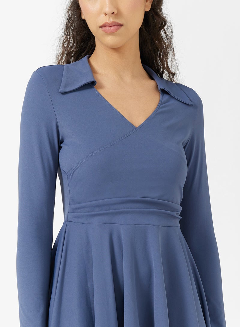 FRWD Polo Neck Tennis Dress - Image 3