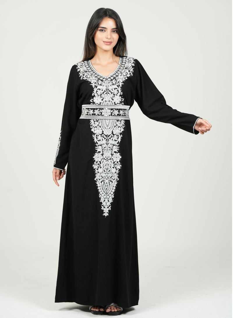 AL BENT AL SHARQIEH embroidered jalabiya dress - Image 2