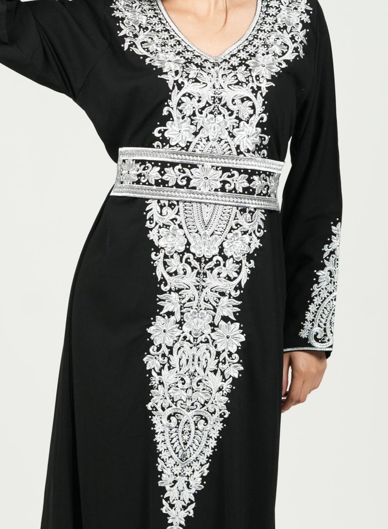 AL BENT AL SHARQIEH embroidered jalabiya dress - Image 3