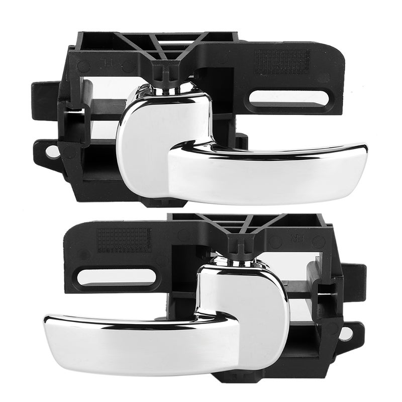 2pcs Left&Right Inner Chrome Door Handle 80671-JD00E Fits for NISSAN QASHQAI 2004-2007 - Image 3