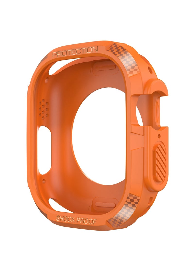 Gear4 - Silicon Case For Apple Watch Ultra 49mm - Orange - Image 1