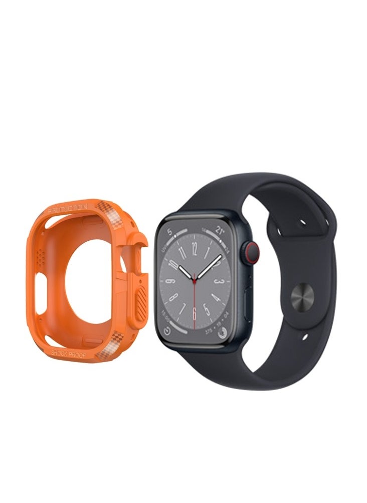 Gear4 - Silicon Case For Apple Watch Ultra 49mm - Orange - Image 1