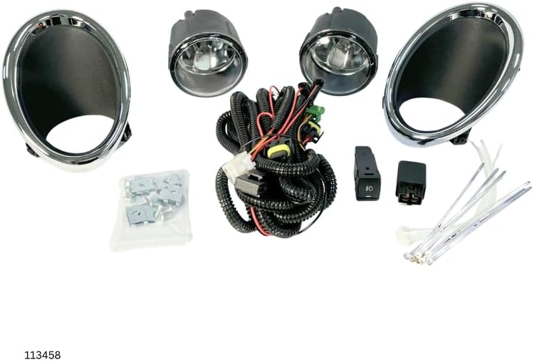 VISH Aftermarket Fog Lamp Set for QASHQAI 2015-2017 - Compatible Replacement Assembly - Image 1