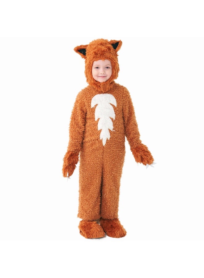 NIBEMINENT The cute little fox animal MAO MAO dressed up for the Children's Day stage play performance - Image 1