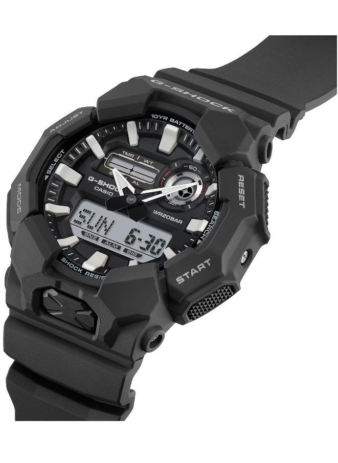 كاسيو - ساعة CASIO G-SHOCK Classic Black الرياضية من CASIO G-SHOCK - مزيج مثالي من الأناقة والعملية - Image 1