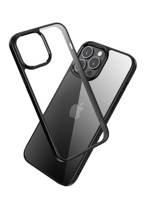 Case Compatible With iPhone 13 Pro Max (6.7 Inch), Clear Case Shockproof Hard PC +Soft Silicone [Not Yellowing] Transparent Protective Slim Case Phone (Blue) - pzsku/Z1C86BE22C49F05FA8FDEZ/45/1750183299/1dec0f26-8c11-4eb0-8dbd-7cc7bb885759