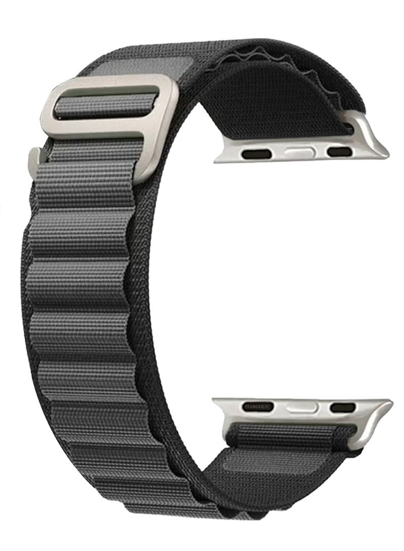Alpine Loop Band For Apple Watch Band 38mm/40mm/41mm Nylon Woven Sport Strap Compatible with iWatch Series 7/SE/6/5/4/3/2/1 Adjustable Strap - Image 4
