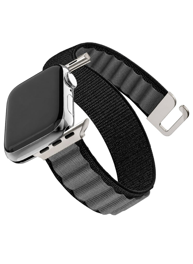 Alpine Loop Band For Apple Watch Band 38mm/40mm/41mm Nylon Woven Sport Strap Compatible with iWatch Series 7/SE/6/5/4/3/2/1 Adjustable Strap - Image 2