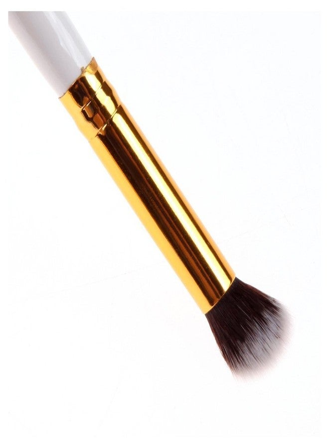 Gugzy® 4 pcs Pro Makeup Cosmetic Tool Eye Shadow Foundation Blending Brush (White Gold) - Image 4