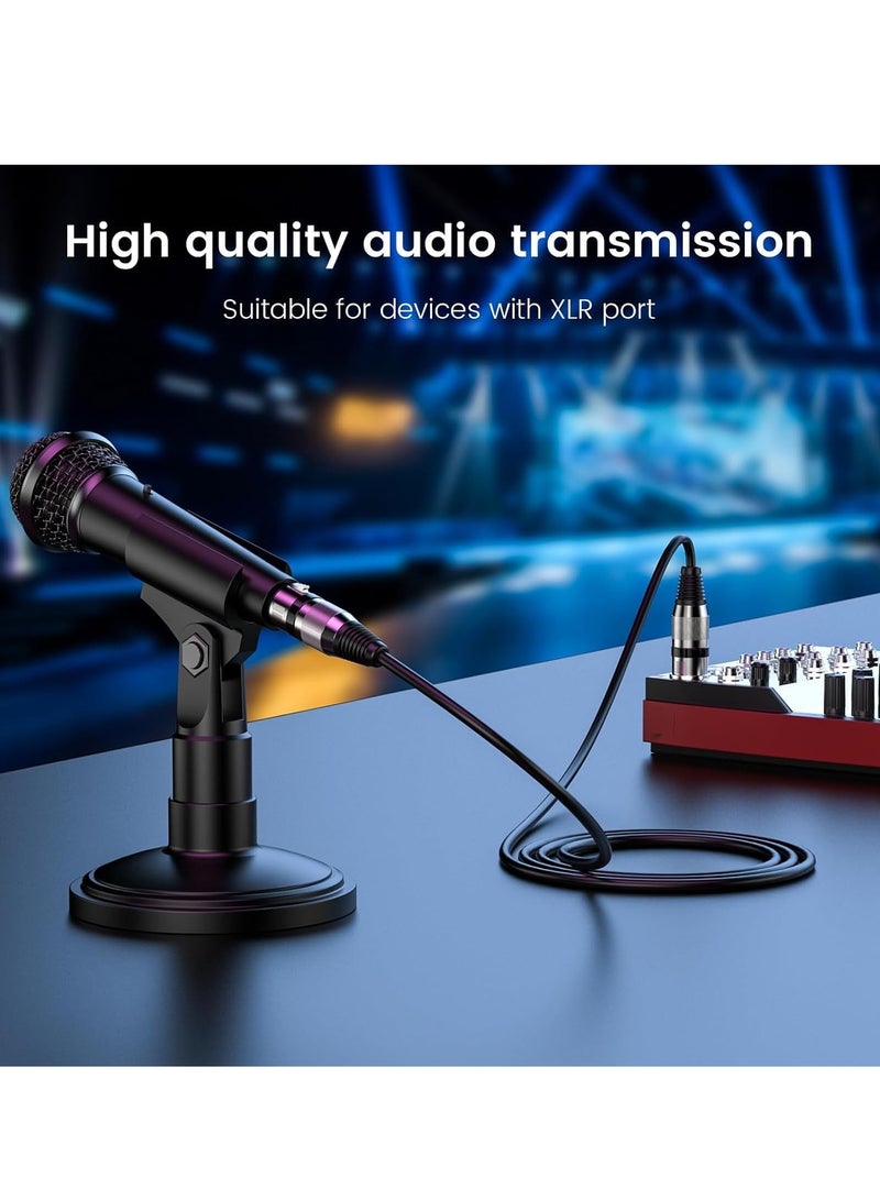 SYOSI XLR Cable 6.6FT/2M 3 Pin Balanced Male to Female Microphone Noise Cancelling Mic Speaker for Power Amplifier Audio Sound Consoles DJ Equipment - Image 3