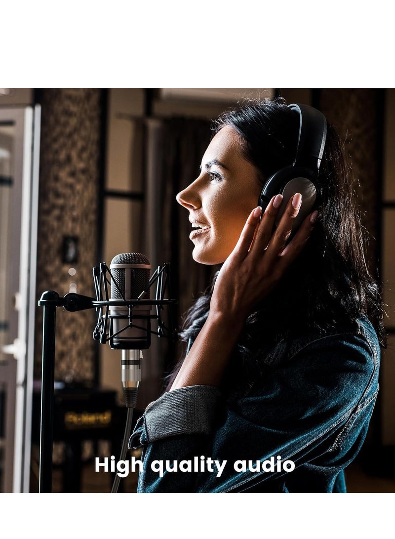 SYOSI XLR Cable 6.6FT/2M 3 Pin Balanced Male to Female Microphone Noise Cancelling Mic Speaker for Power Amplifier Audio Sound Consoles DJ Equipment - Image 5