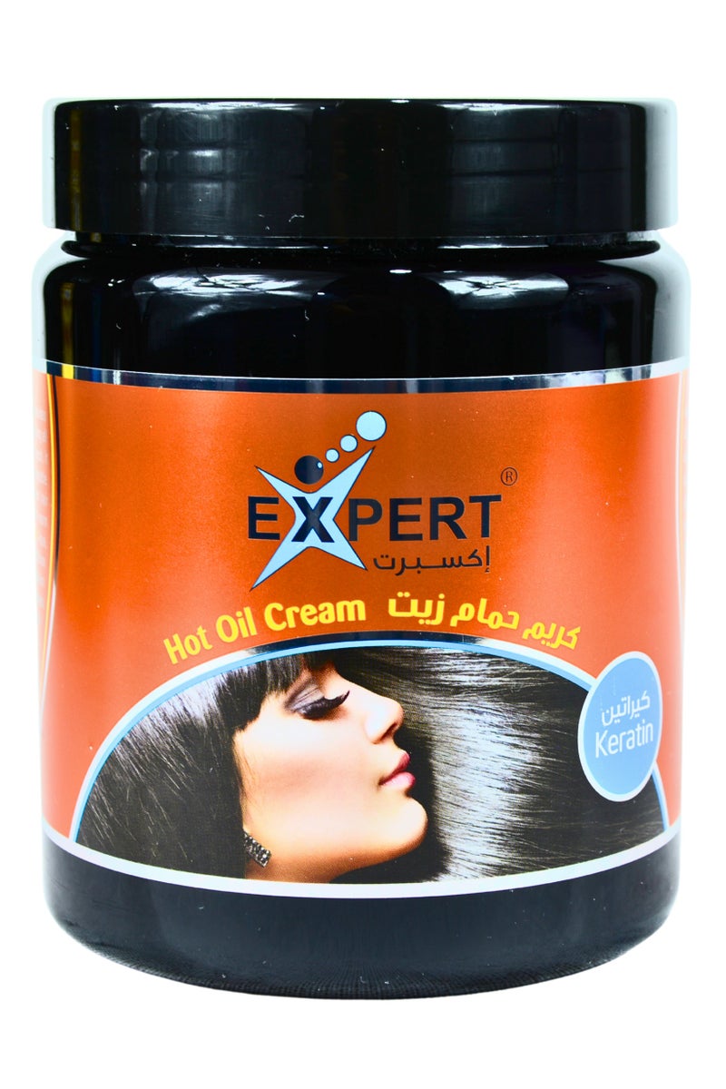 إكسبرت كريم حمام زيت إكسبيرت بالكيراتين – ترطيب وتغذية مكثفة للشعر - 1000ملل