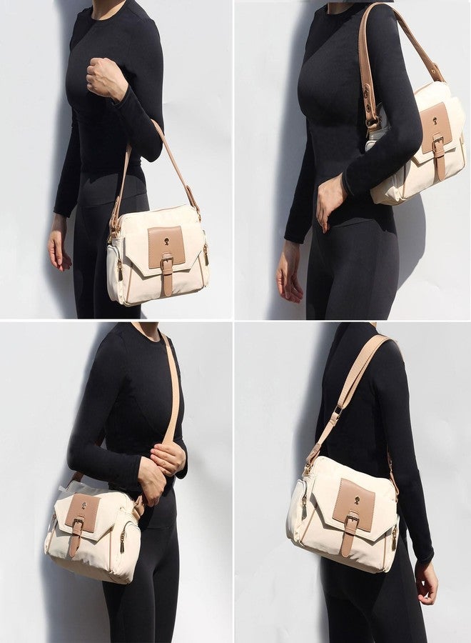 ESVAN Crossbody Bags for Women, Fashion Purses for Women Handbags Shoulder Bag with 2 Detachable Strap - Image 2