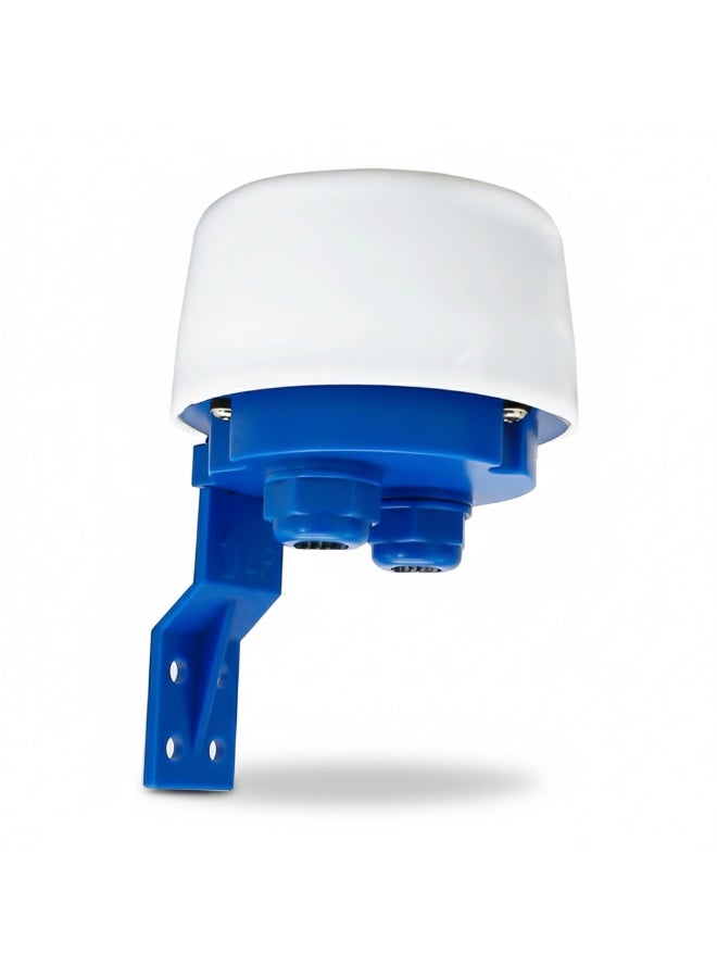 Hitex Giffex Light Sensor | Dusk to Dawn Photocell Switch | Automatic Day/Night Lighting Control | 220-240V AC Photoelectric Switch for Outdoor Lights, Street Lamps, Garden & Security Lighting (25 A) - Image 1