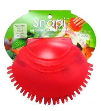 Snapi  The Single Handed Salad Server  Watermelon Red