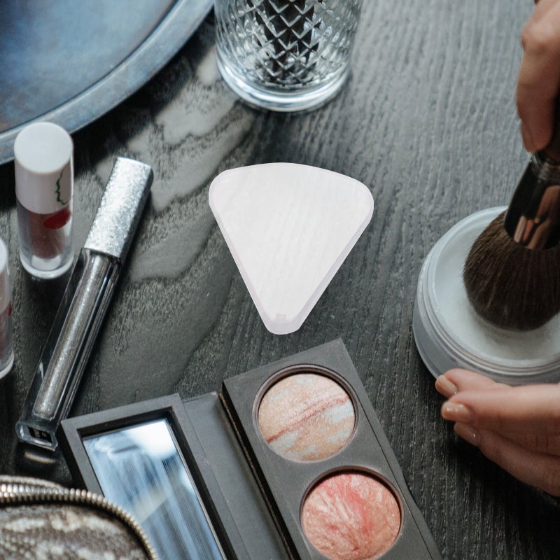 6pcs Triangle Powder Puff Holders Makeup Powder Puff Storage Boxes Beauty Sponge Holders - Image 4