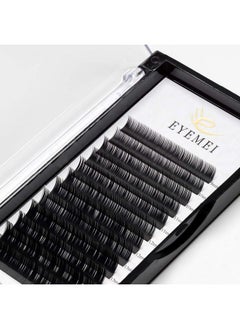 EYEMEI H Extensions 0.15Mm C Curl 8-15Mm Mixed Tray Natural Light Faux Mink Individual Lashes Extensions Supplies Professional Salon Use By Eyemei (0.15-C-Mixed)  - Image 1