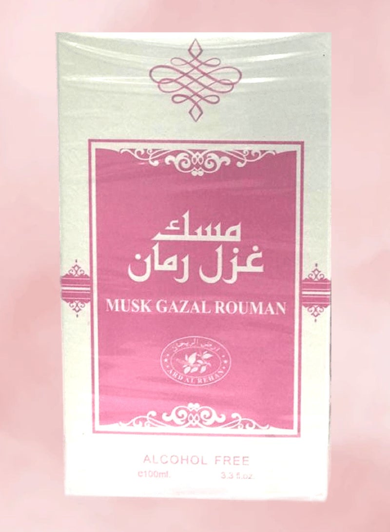 أرض الريحان عطر مسك غزل رمان 100مل EDP - Image 3