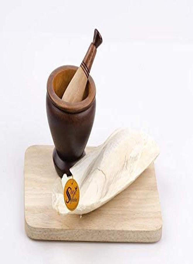 سايج سكوير سيج سكوير مصدر الكالسيوم الطبيعي، عظم الحبار، مكعب معدني طبيعي، كالسيوم، للسلاحف (200 غرام) - Image 3