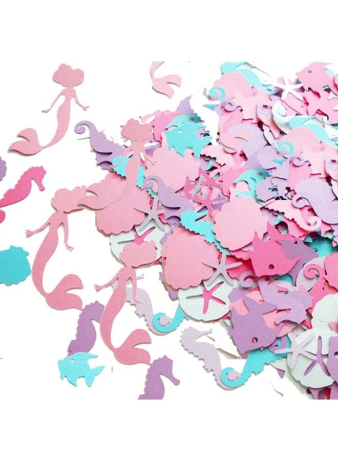 Mermaid Table Confetti Paper Party Decorations Home Party Favor Mix Colors
