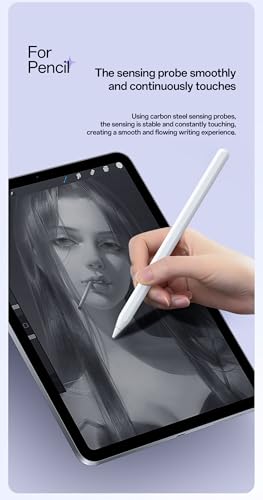 Love Mei رؤوس أقلام بديلة LOVE MEI لقلم آبل برو، رؤوس أقلام مطورة تناسب آبل الجيل الثاني والأول USB-C، وقلم لوجيتك الرقمي، رؤوس أقلام إبرة مع علبة، مجموعات أقلام آيباد برو - Image 4