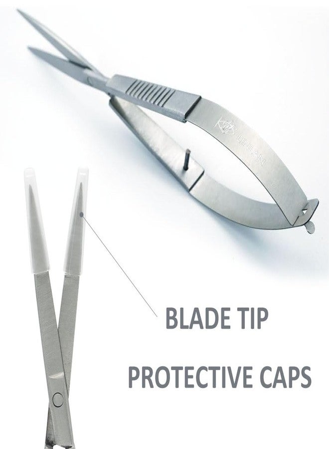 LINLAN Aquatic Plant Spring Scissors for Precise Trimming, Stainless Steel with Top Rebound Feel, Ideal for Aquatic Ferns and Microsorum Pteropus in Planted Tanks - Image 3