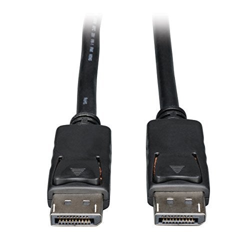 Tripp Lite DisplayPort Cable with Latches (M/M), DP to DP, 1080p, 100-ft. (P580-100) - Image 4