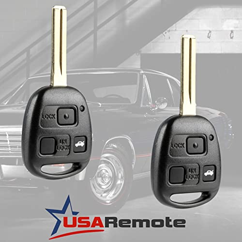 USARemote Key Fob fits 1997-2005 ES300 GS300 GS400 GS430 IS300 LS400 Keyless Entry Remote (HYQ1512V), Set of 2 - Image 2