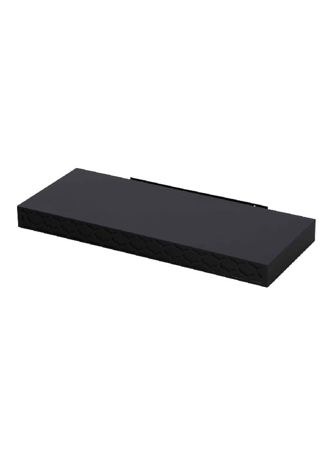 هوني بي - رف متين من خشب أم دي أف عالي الجودة، مستطيل الشكل ومنقوش، 60 × 23.5 × 5 سم WSV111-246 - Image 1