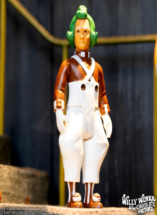 Super7 Willy Wonka and The Chocolate Factory Oompa Loompa - 3.75" Willy Wonka Action Figure Classic Movie Collectibles and Retro Toys - Image 4