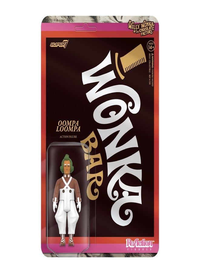 Super7 Willy Wonka and The Chocolate Factory Oompa Loompa - 3.75" Willy Wonka Action Figure Classic Movie Collectibles and Retro Toys - Image 1