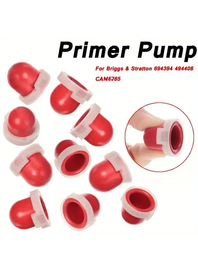 Red Primer Bulb Pump Set of 4 Compatible with Models 694394 and 494408 - Image 1