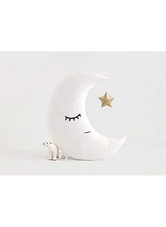 Cute Cloud Moon Star Cot Cushion (Pack Of 3 16X16 Inch Velvet) Kids Cushion Soft Toy Soft Plush Pillow Cot Cushion Nursery Décor Baby Cushion - pzsku/Z1C8826EF2508E6BC963AZ/45/_/1724824945/b2647b52-6149-4858-8897-f5279747a550