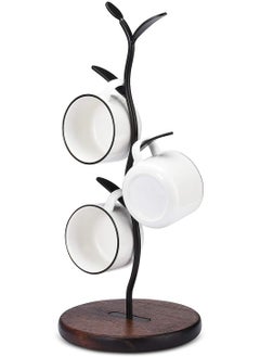 M MIAOYAN Cups Holder Countertop Coffee Mugs and Tea Cup Storage Rack Counter Bar Accessory and Kitchen Organizer  - Image 1