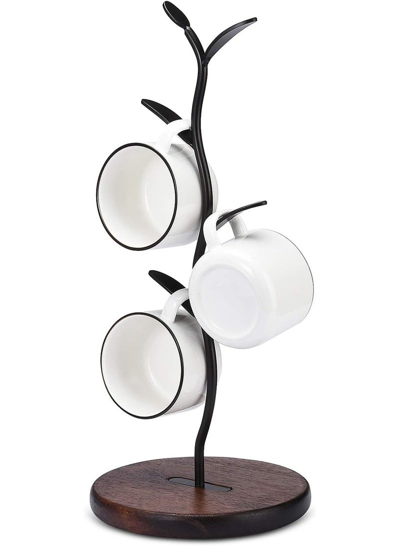M MIAOYAN Cups Holder Countertop Coffee Mugs and Tea Cup Storage Rack Counter Bar Accessory and Kitchen Organizer  - Image 1