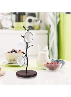 M MIAOYAN Cups Holder Countertop Coffee Mugs and Tea Cup Storage Rack Counter Bar Accessory and Kitchen Organizer  - Image 3