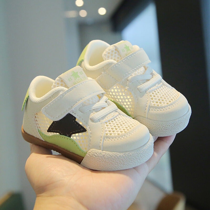 Mesh Sneakers Lightweight Flexible Sole Walking Shoes For Kids Indoor And Outdoor Activities - Image 4