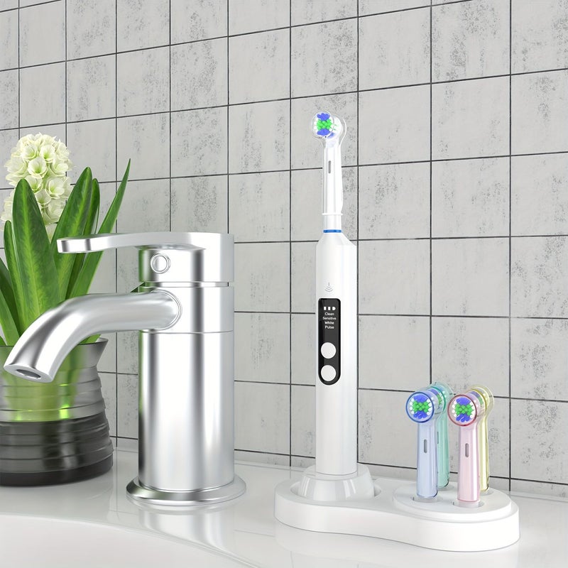 4 Pack Transparent Toothbrush Dust Covers Compatible With Io Series Electric Toothbrush Heads - Image 2
