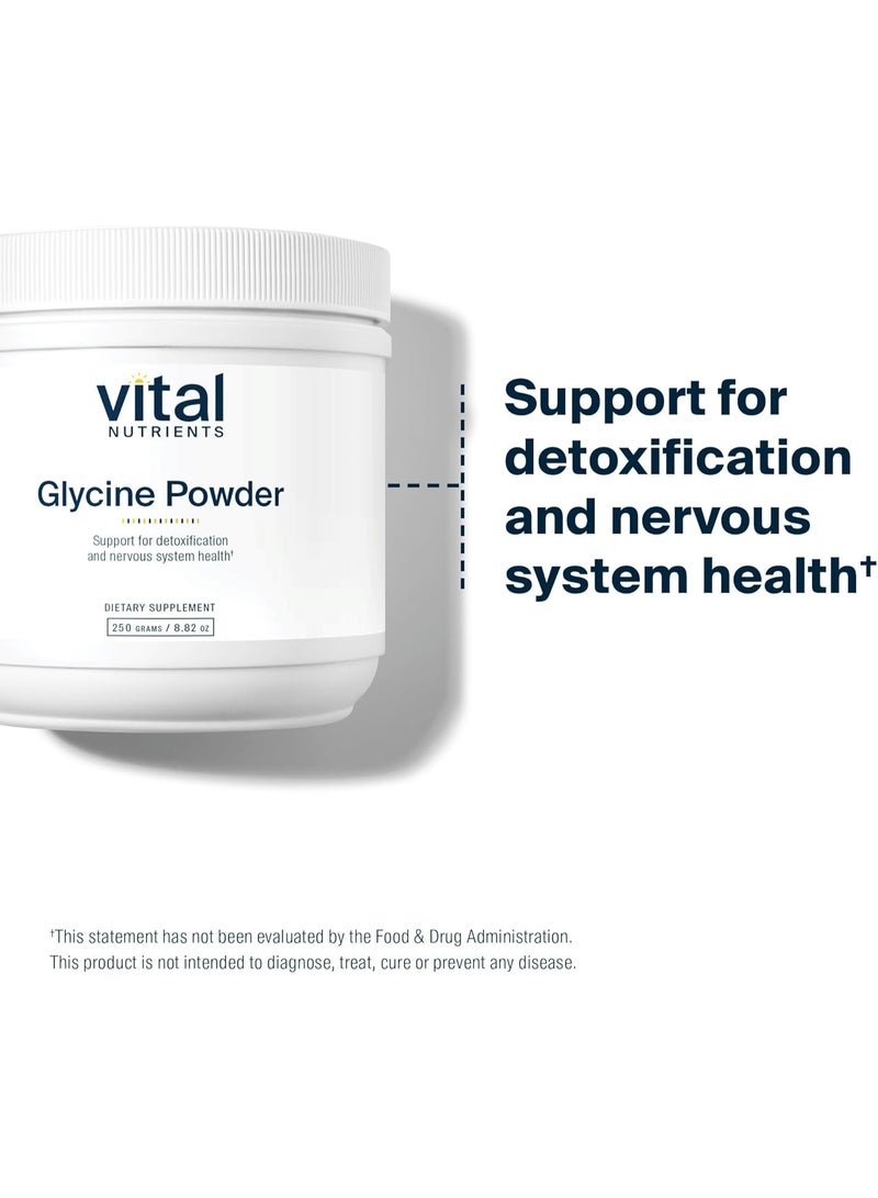 فيتل نيوترينس مسحوق الجلايسين، حمض أميني لتعزيز النوم المريح، وتخفيف التوتر، والذاكرة، ودعم الإدراك، 8.82 أونصة، 62 حصة - Image 3