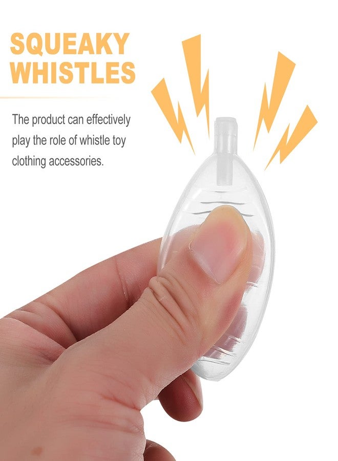 VICASKY Airbag Whistle Toys 30 Pcs Plastic Sound Toys for Clothing Accessories and Kids Play Lightweight Portable Double-Tone Noise Maker for Fun and Decoration - Image 3