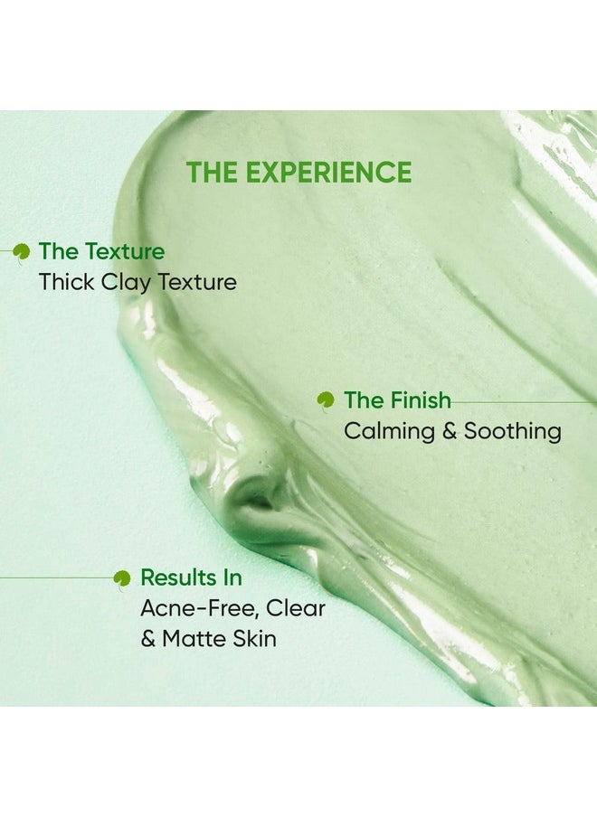 Dot & Key Skin Care Pollution + Acne Defense Green Clay Mask | Clay Mask For Face With Salicylic & Matcha Tea | Reduces Active Acne, Soothes Redness | For Dark Spots, Oily, Acne Prone Skin | 85G  - Image 4
