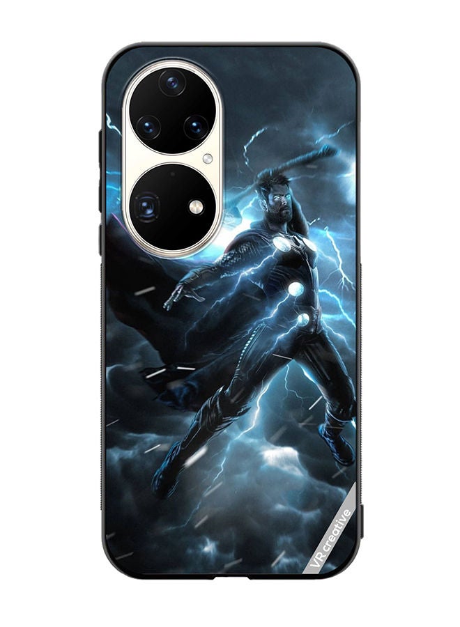 VR CREATIVE Protective Case Cover For Huawei P50 Pro Thor Design Multicolour - Image 1