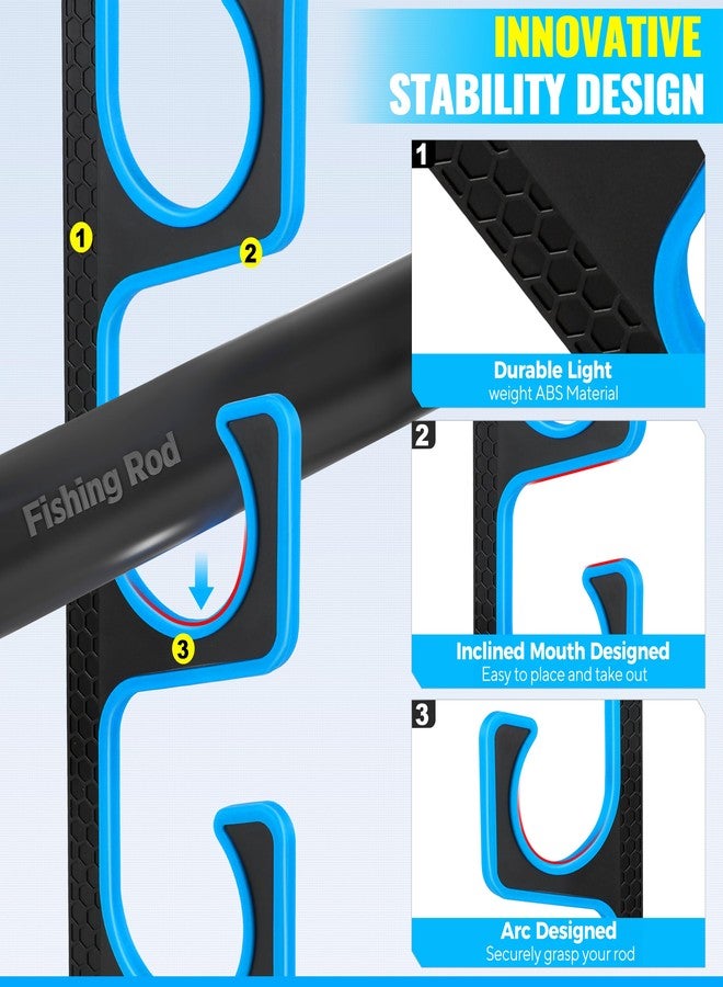 PLUSINNO fishing rod holder for garage 2-Pack - Image 4